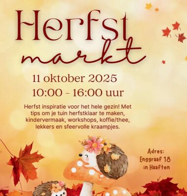 Herfstmarkt bij de Bosrank: plezier voor het hele gezin!